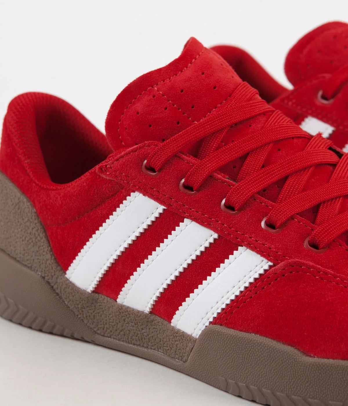 Adidas City Cup Shoes - Scarlet / White / Gum