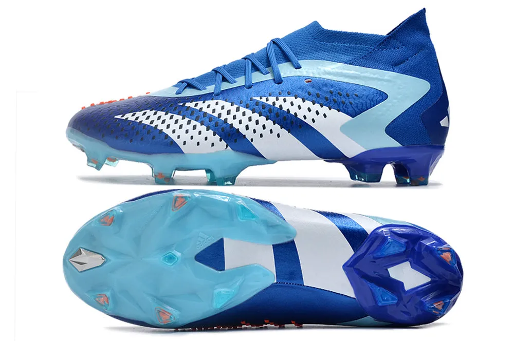 Adidas Predator Accuracy  Shoes - Azure Blue | Arctic Green | White - FREE SHIPPING WORLDWIDE