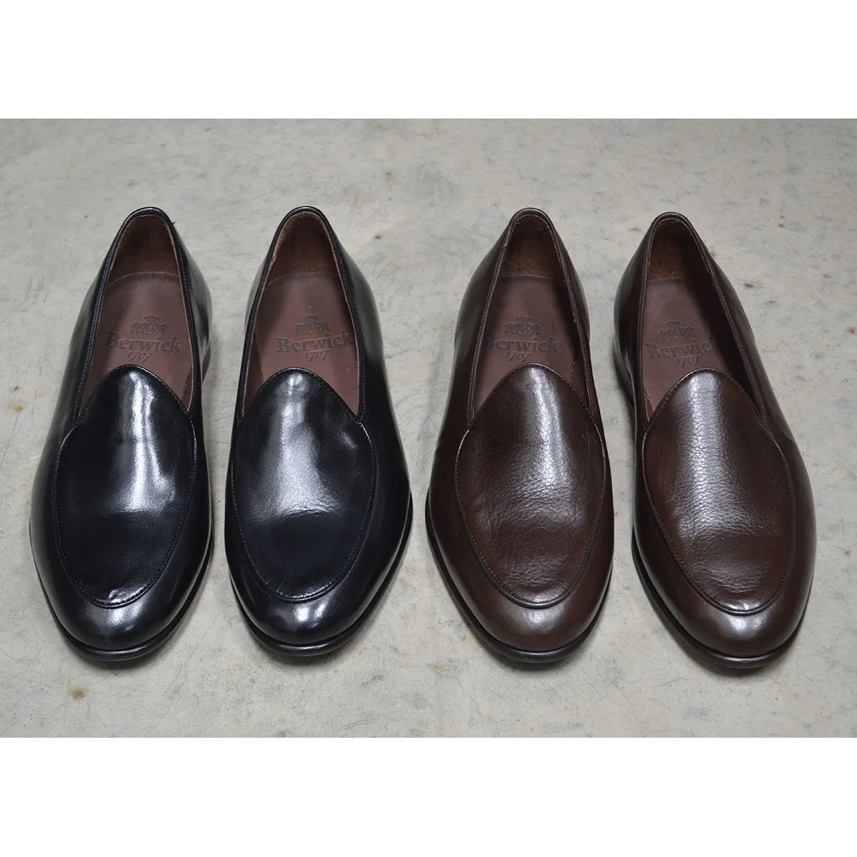 Berwick 1707 Classic Belgian Loafer (4950) Deerskin