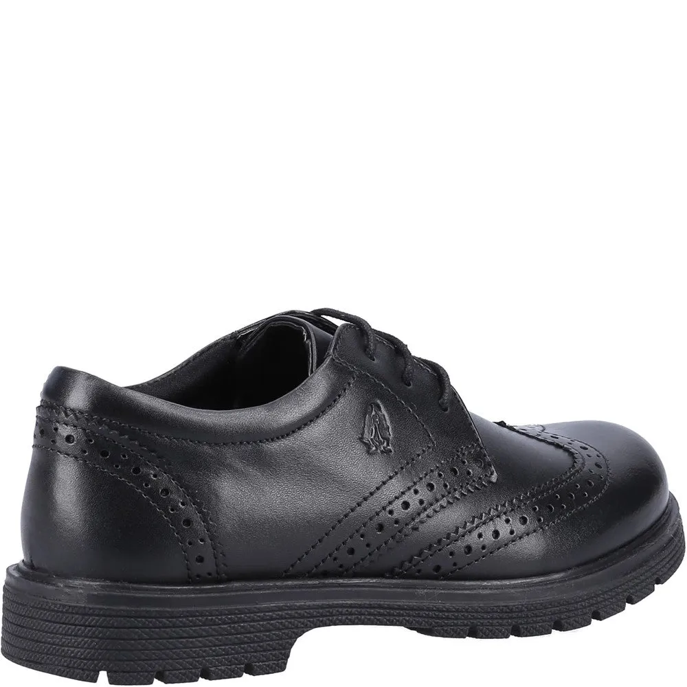 Black XL Sally Senior School Shoes