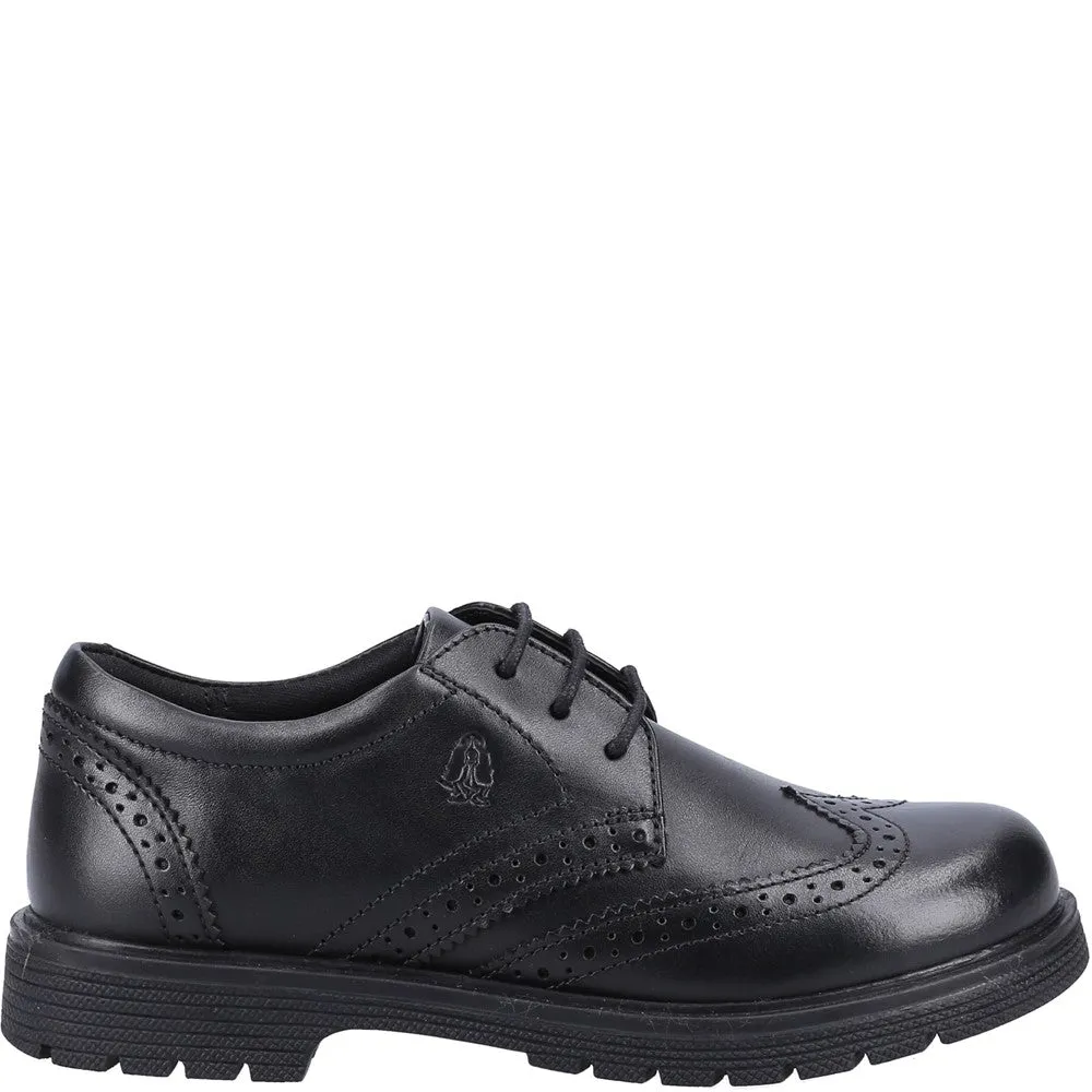 Black XL Sally Senior School Shoes