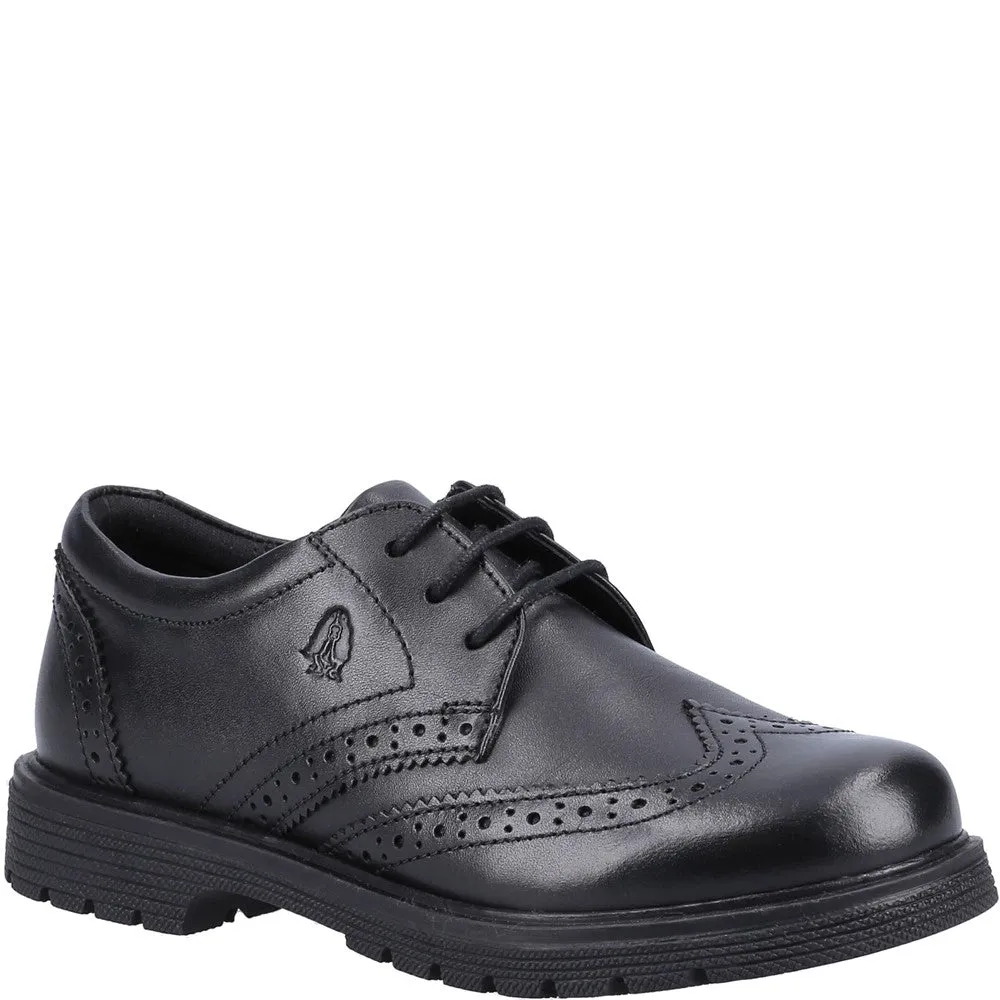 Black XL Sally Senior School Shoes