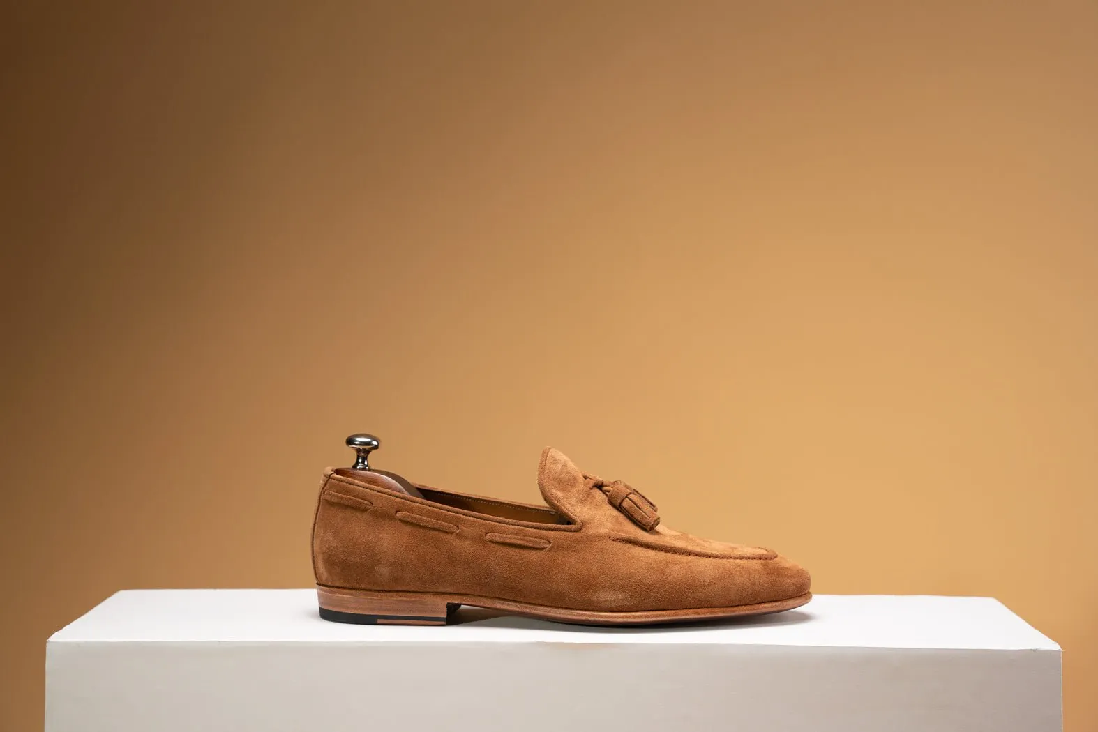 BOSPHORUS LEATHER LOAFER - SANTA