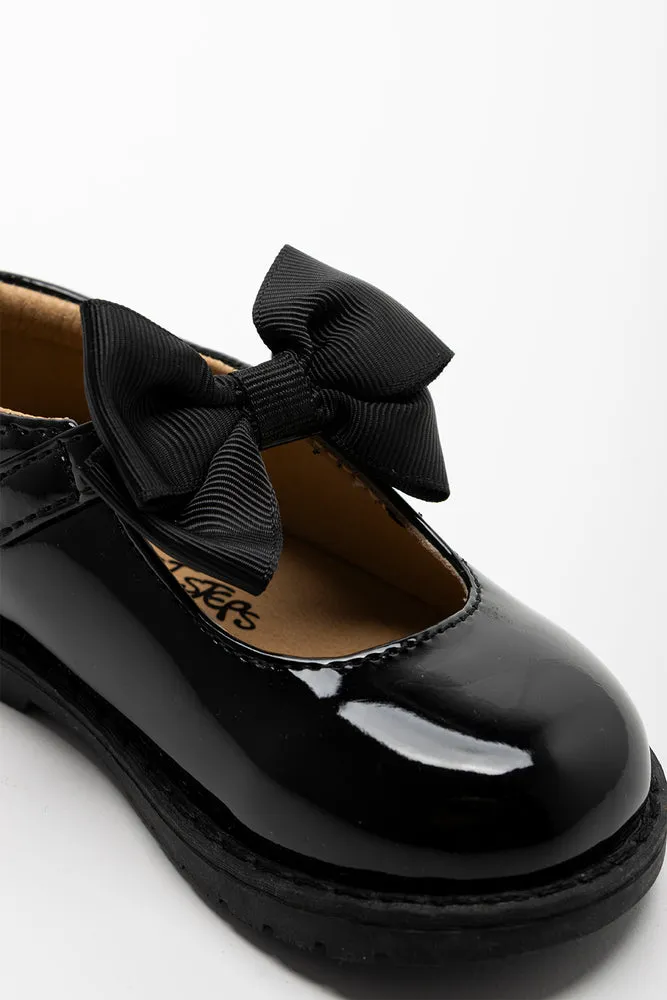 Bow Shoe Black