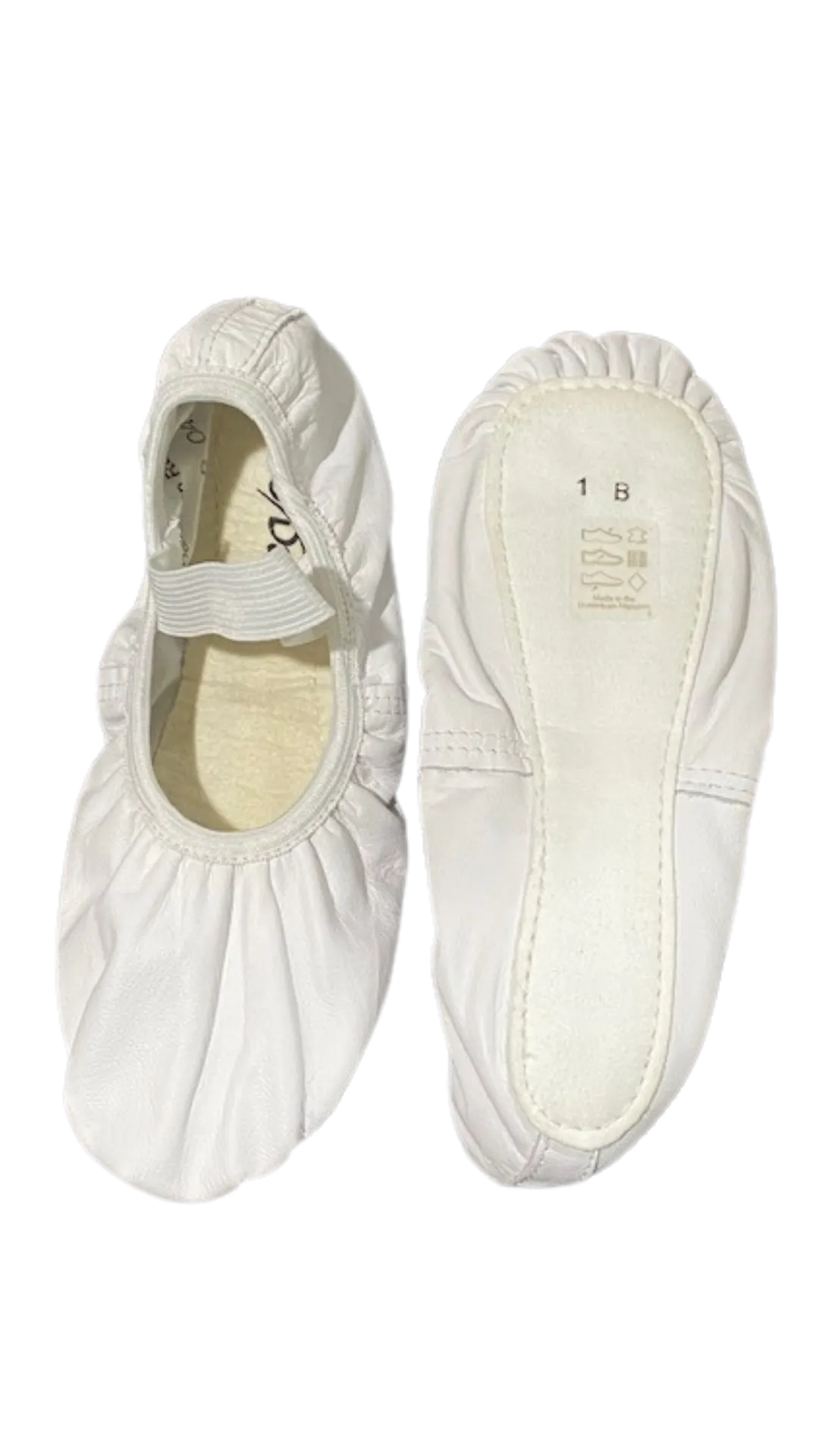 Bray Full Sole Leather Ballet Shoe SLB75C Child Sizes