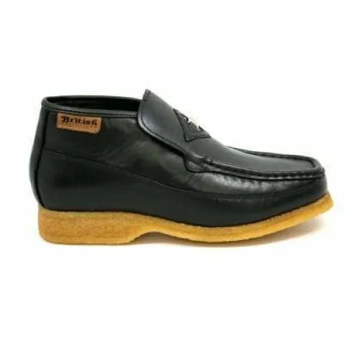 British Walkers BWB Men's Black Leather