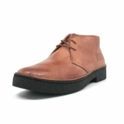 British Walkers Playboy Men's Light Brown Leather