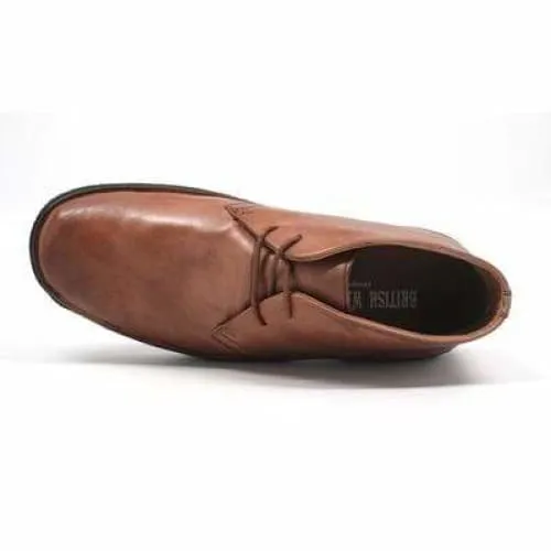 British Walkers Playboy Men's Light Brown Leather