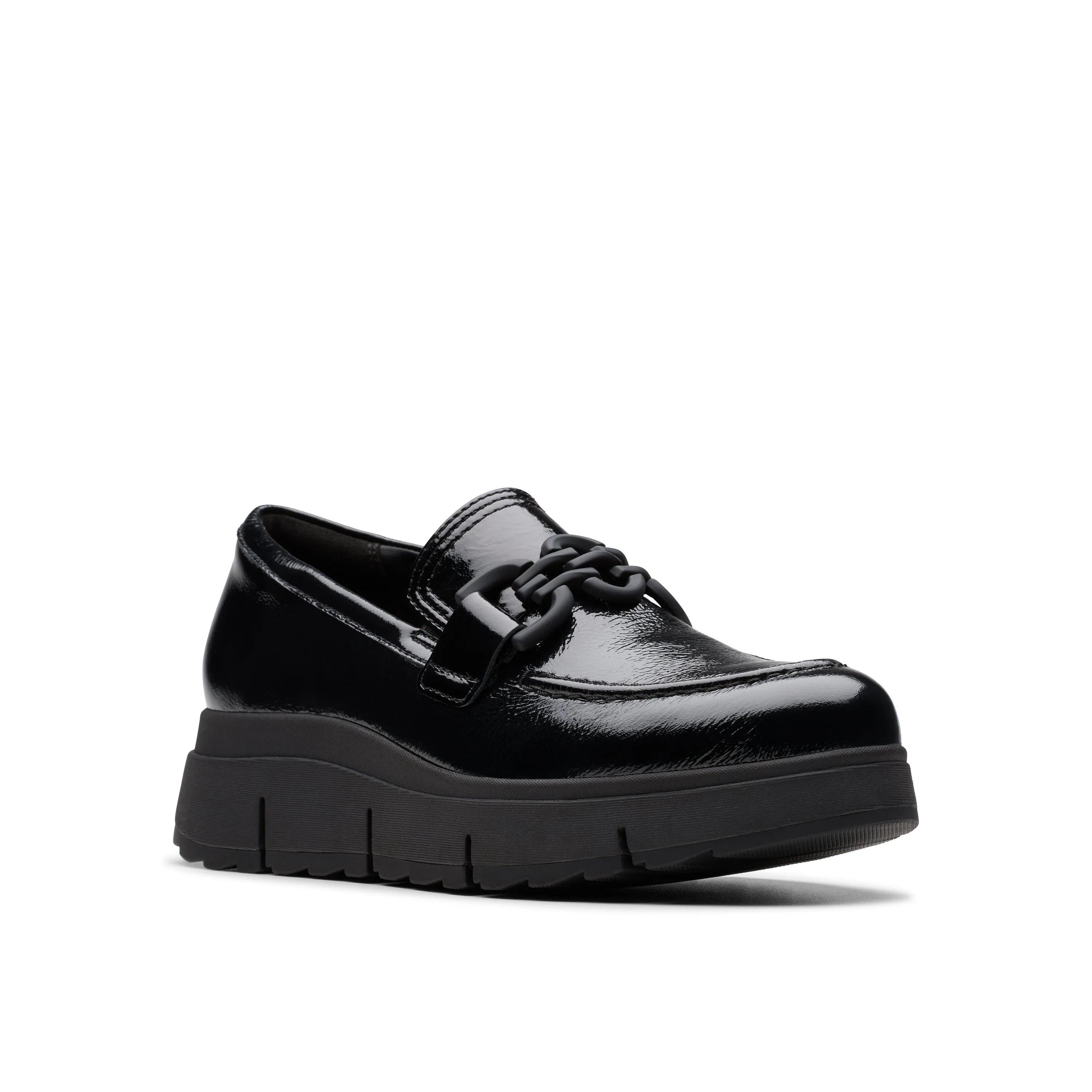 Clarks Loriini Izzy Black Patent