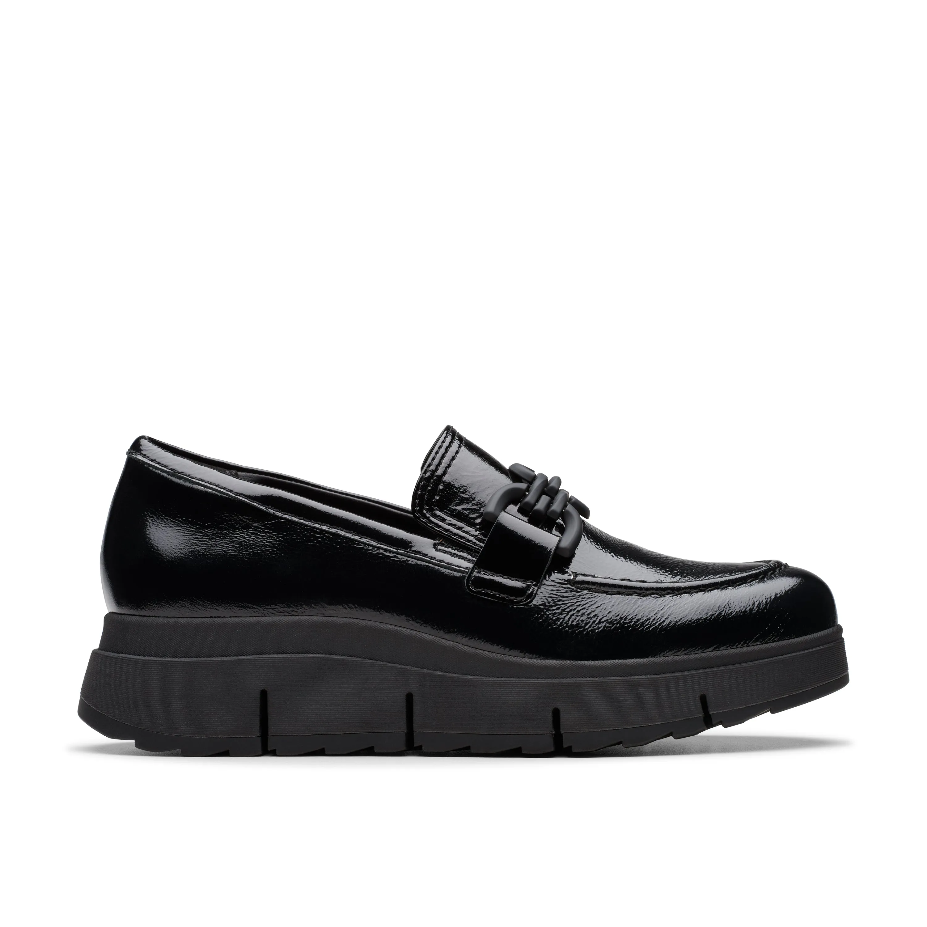 Clarks Loriini Izzy Black Patent