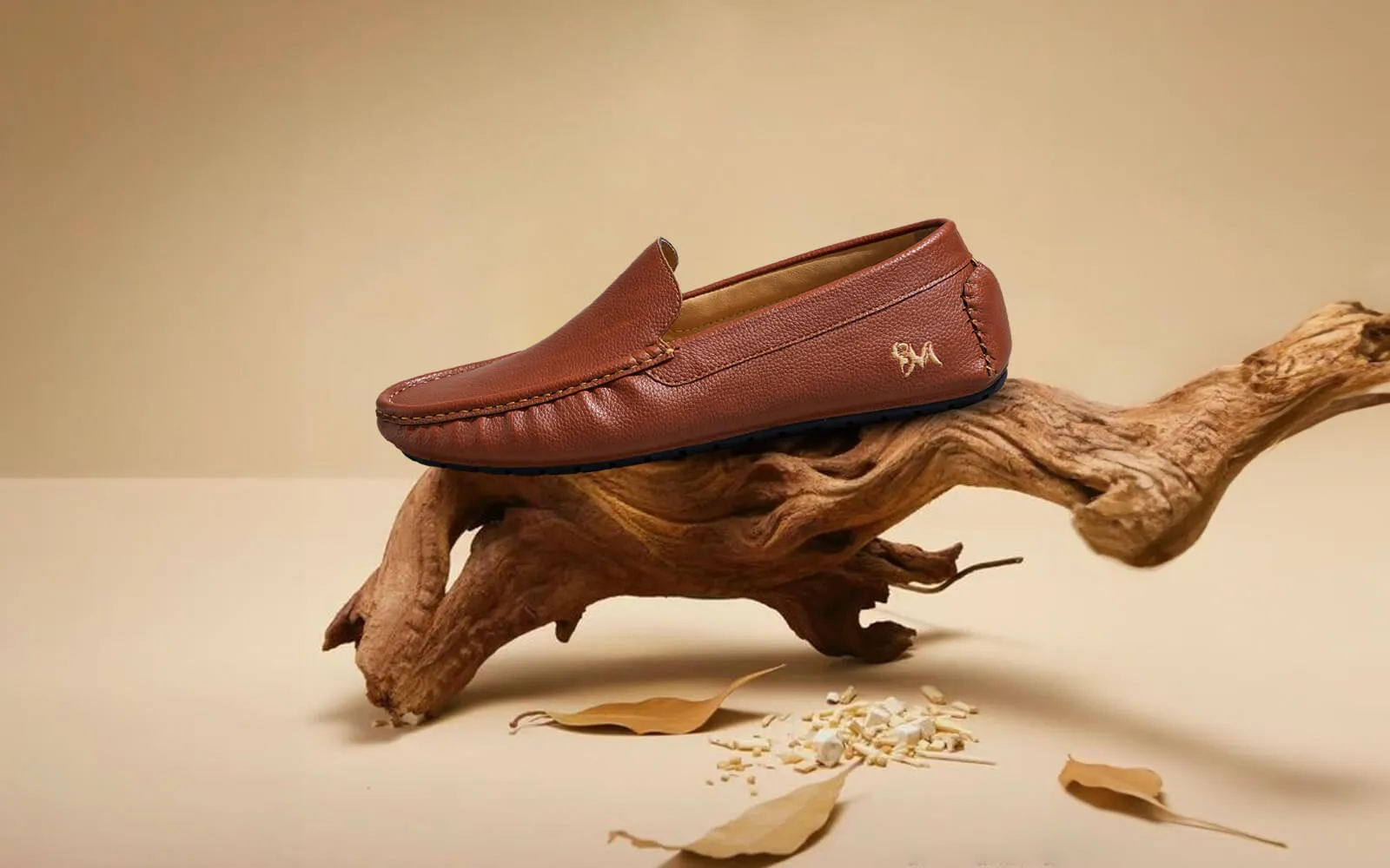 Dapper loafers : Tan