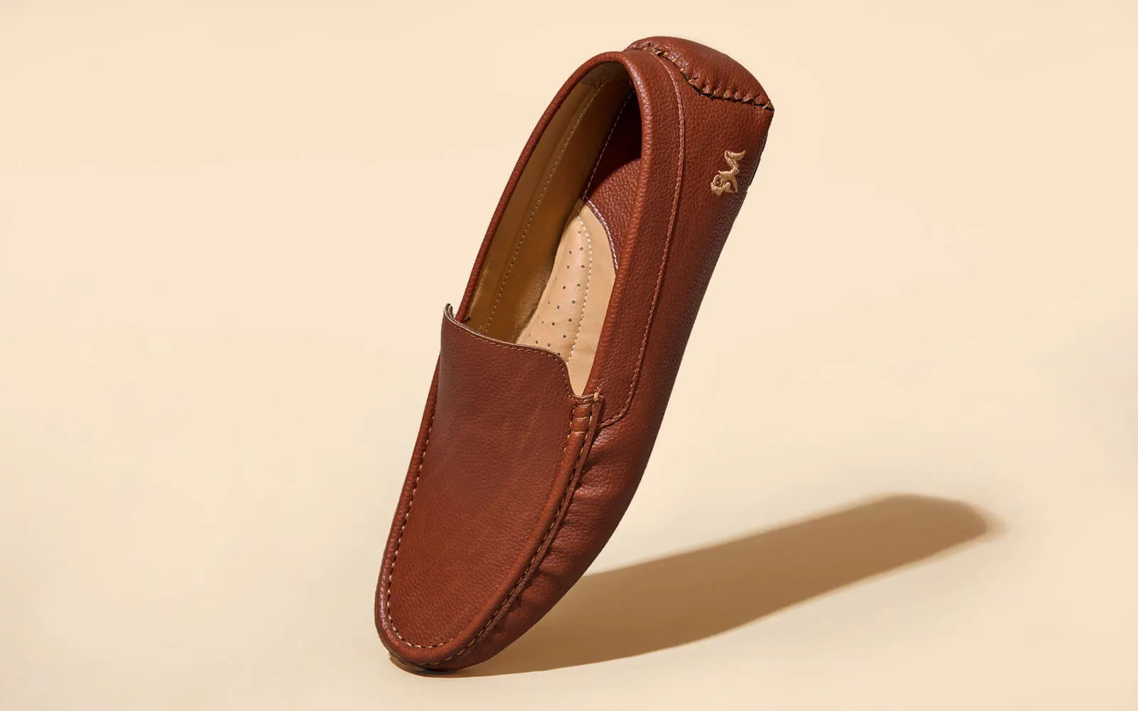 Dapper loafers : Tan