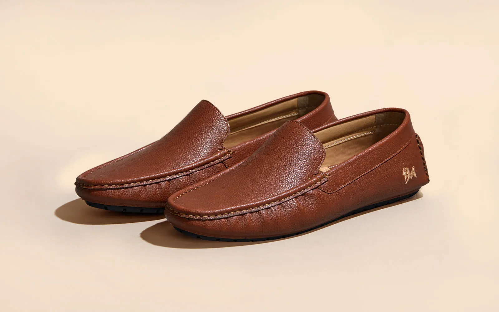 Dapper loafers : Tan