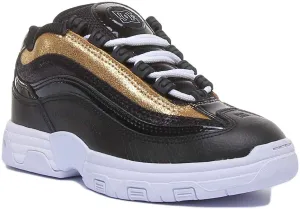 Dc Shoes Legacy Lite In Black Gold