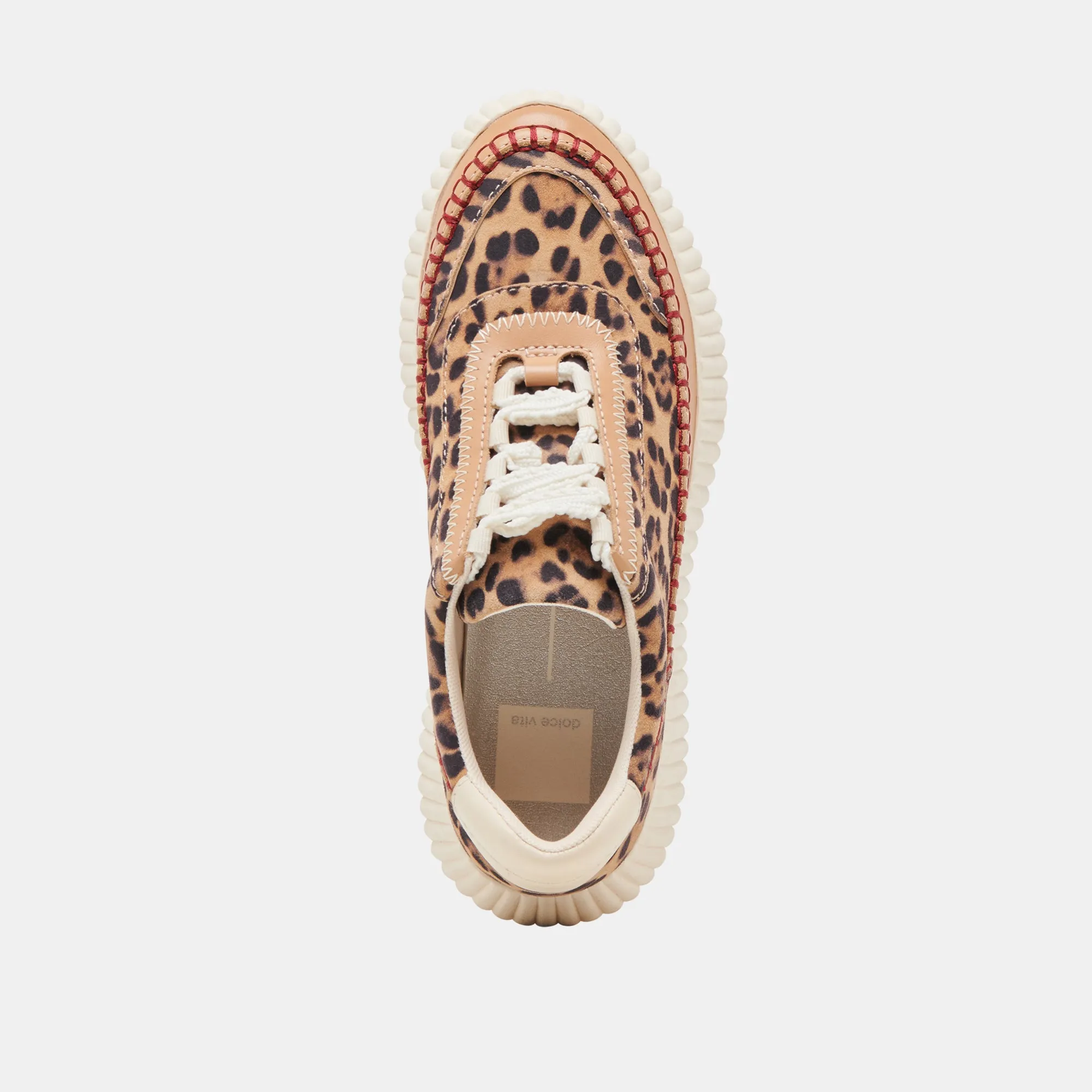 DOLEN SNEAKERS LEOPARD SUEDE