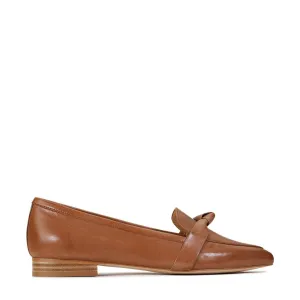 EVERLEE LEATHER POINTED LOAFERS