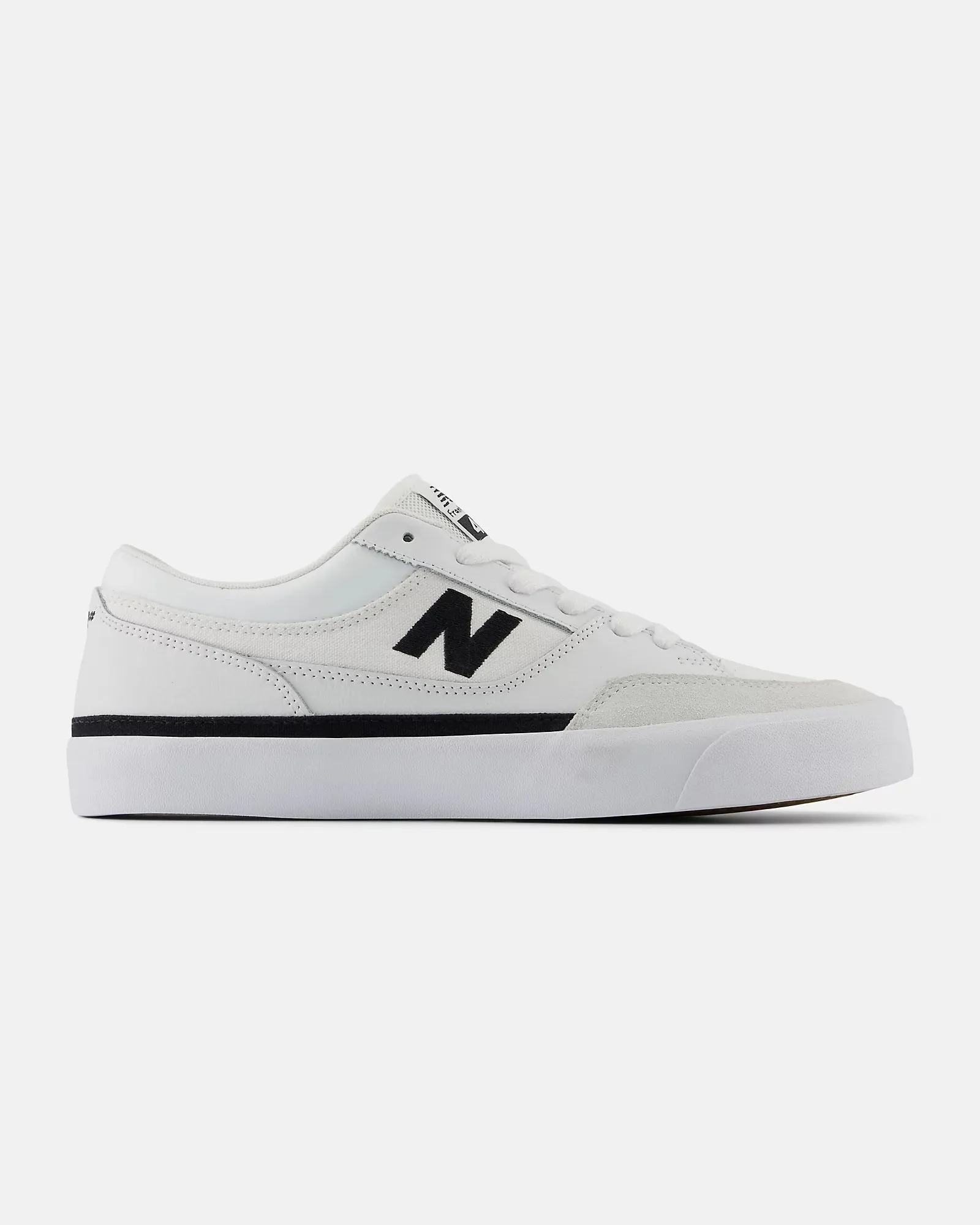 Franky Villani 417 Low Signature Shoes in White & Black