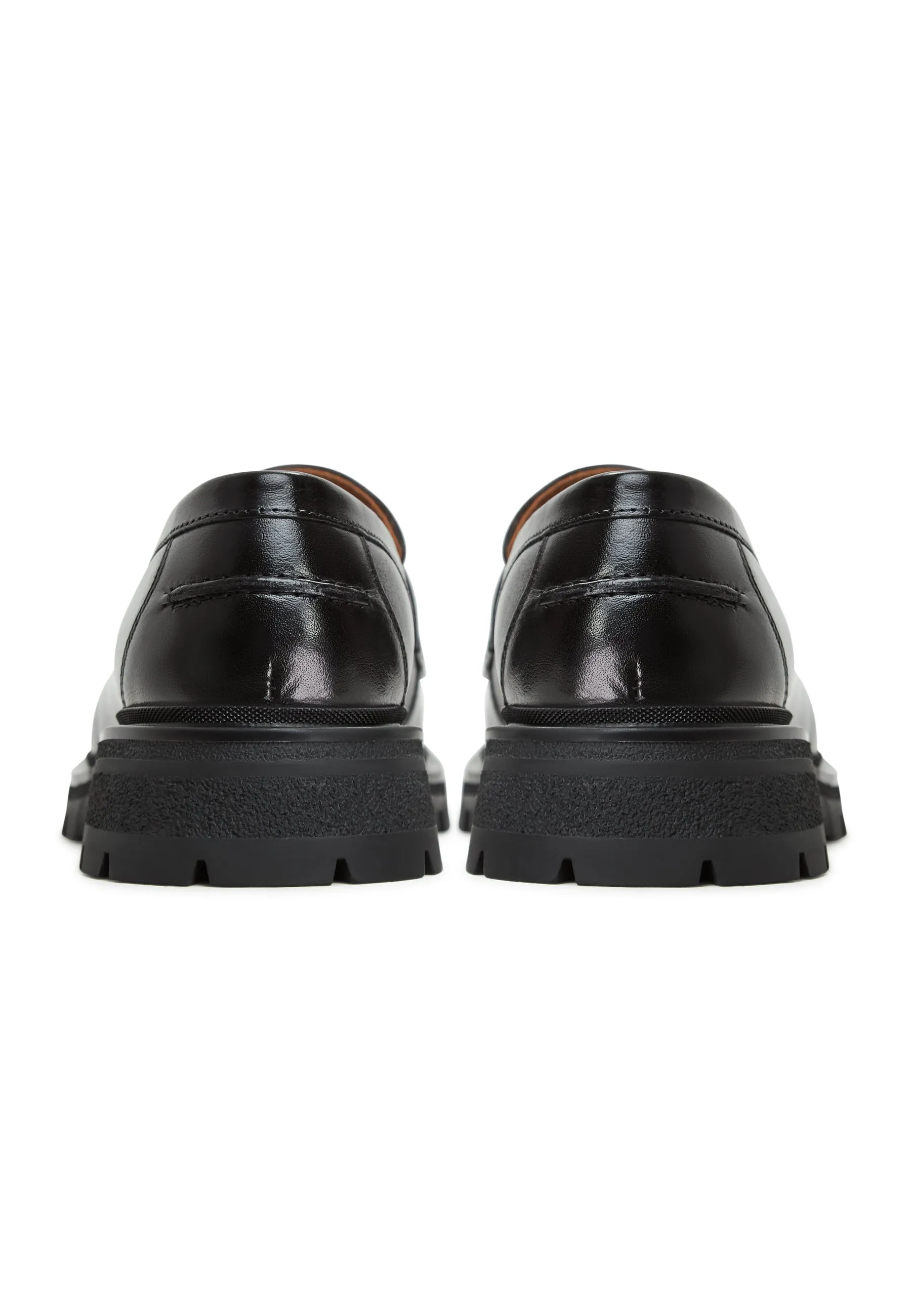 Leather Platform Loafers Mariana