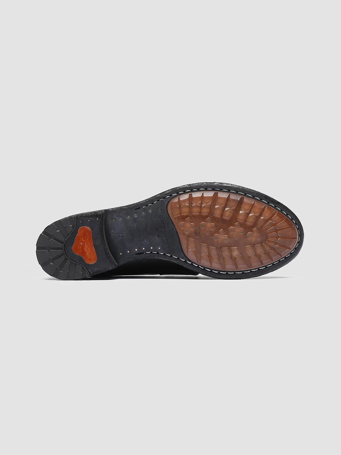 LEXIKON 140 - Black Leather Penny Loafers