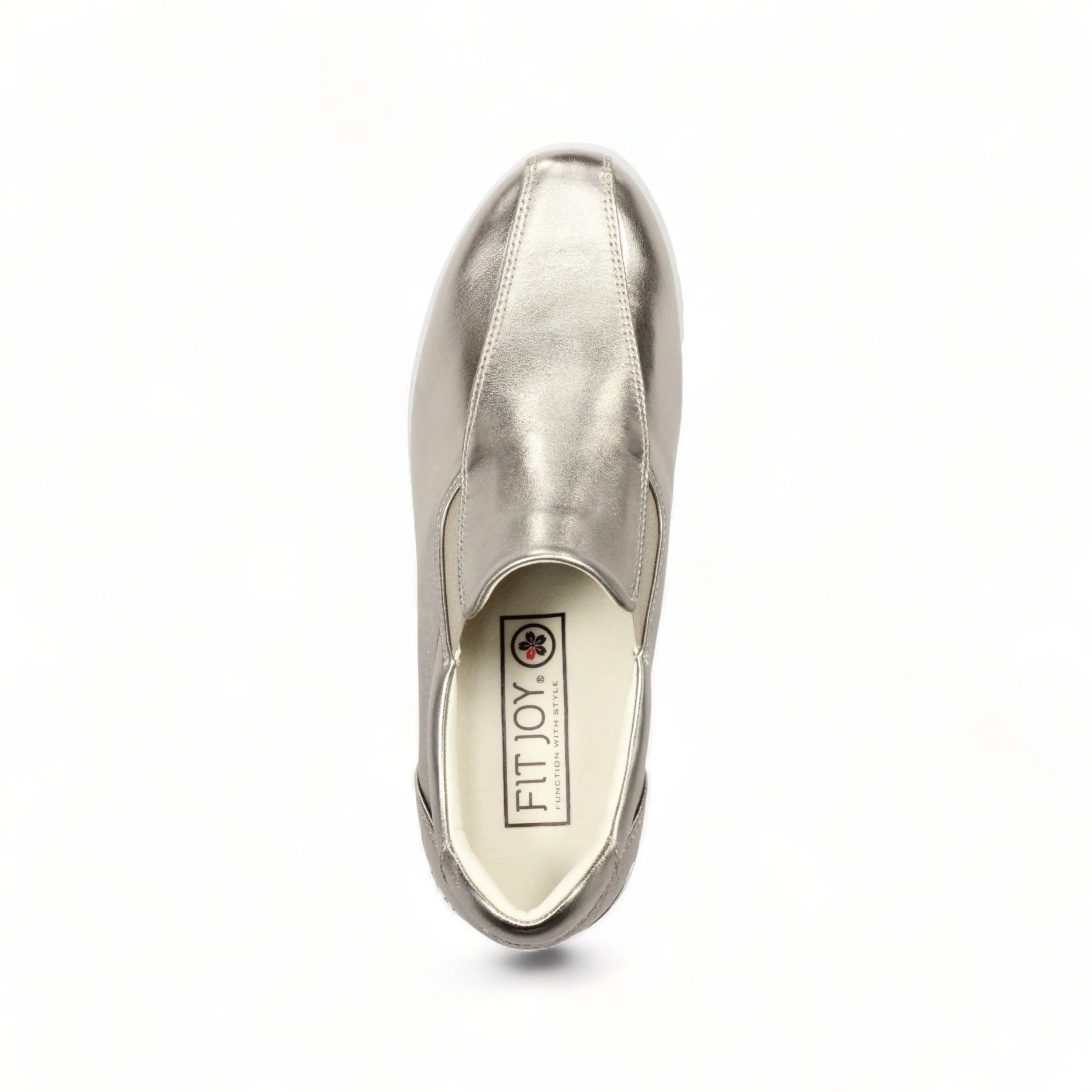 Lightweight Stretch Women's Sheepskin Slip-On Elevated Sneakers #FJ118