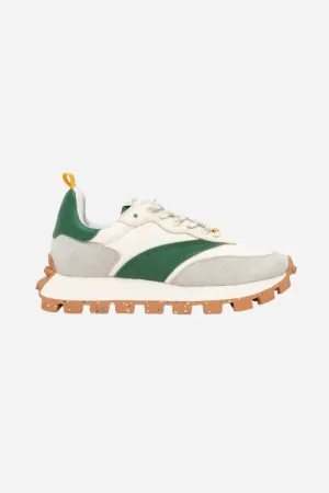 Oncept Osaka Mens Sneakers in Ivory Green