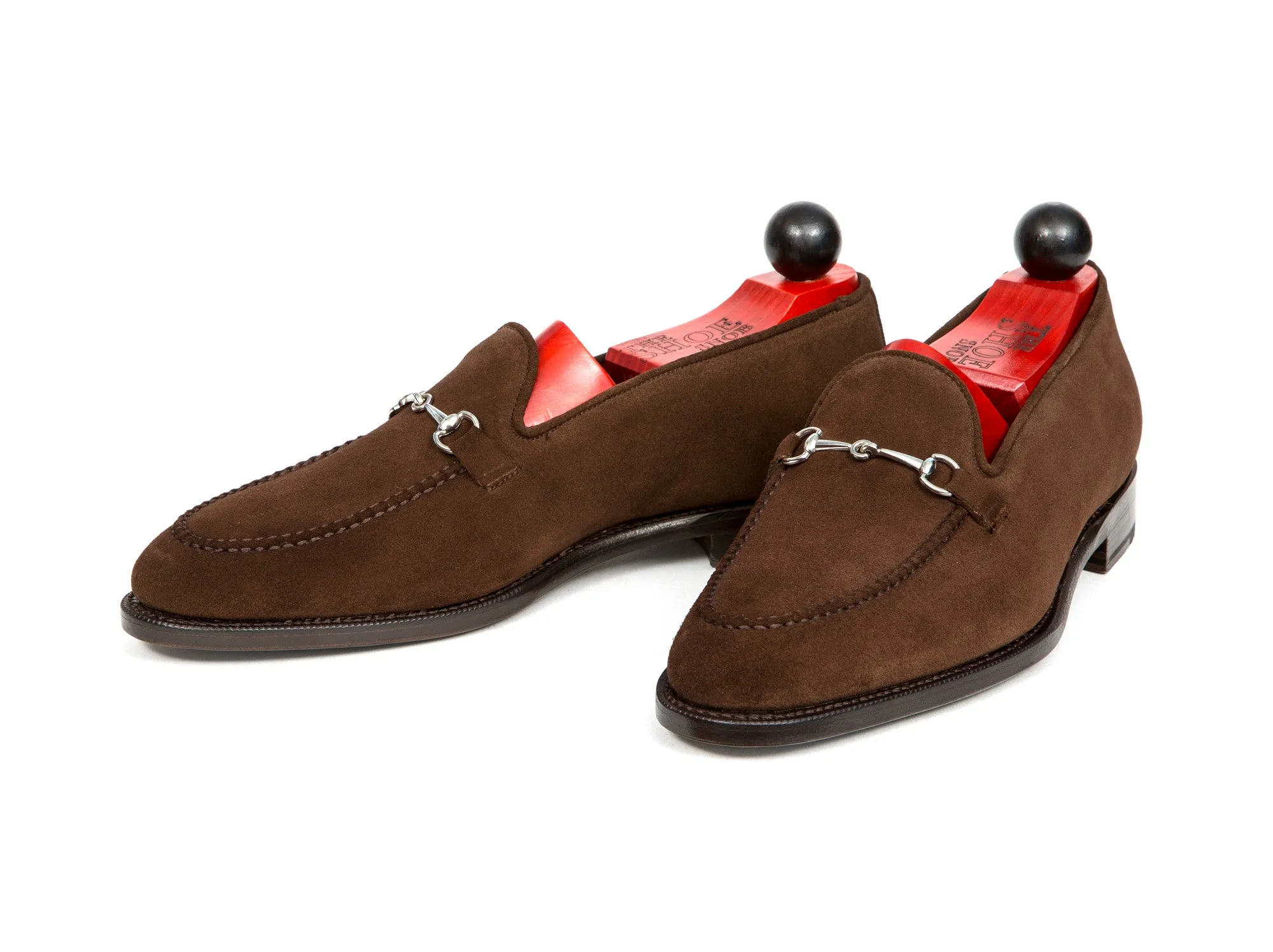 Pike - MTO - Dark Brown Suede - TMG Last - Single Leather Sole