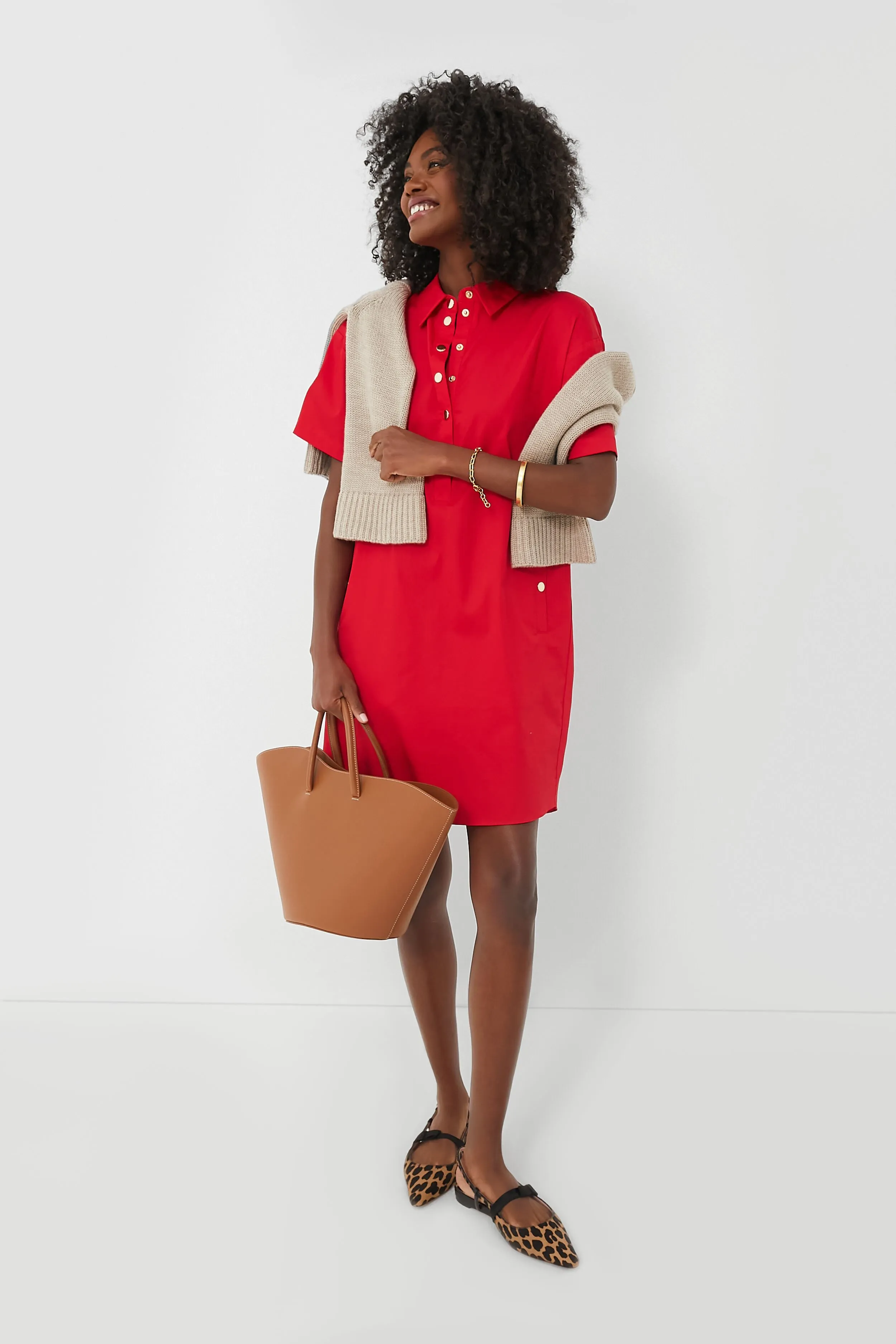 Red Oakley Dress