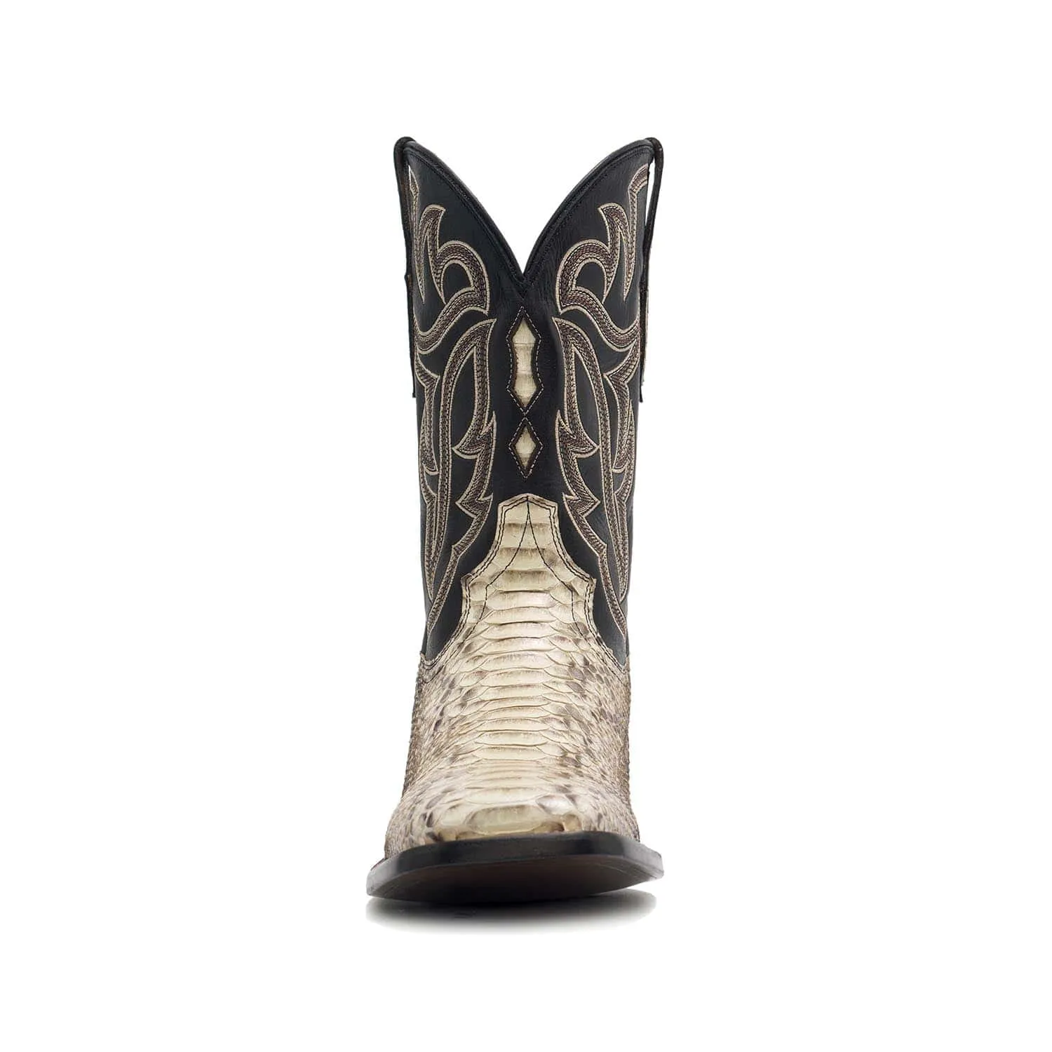 Rujo Boots Men's The Preston Ivory Python Boots