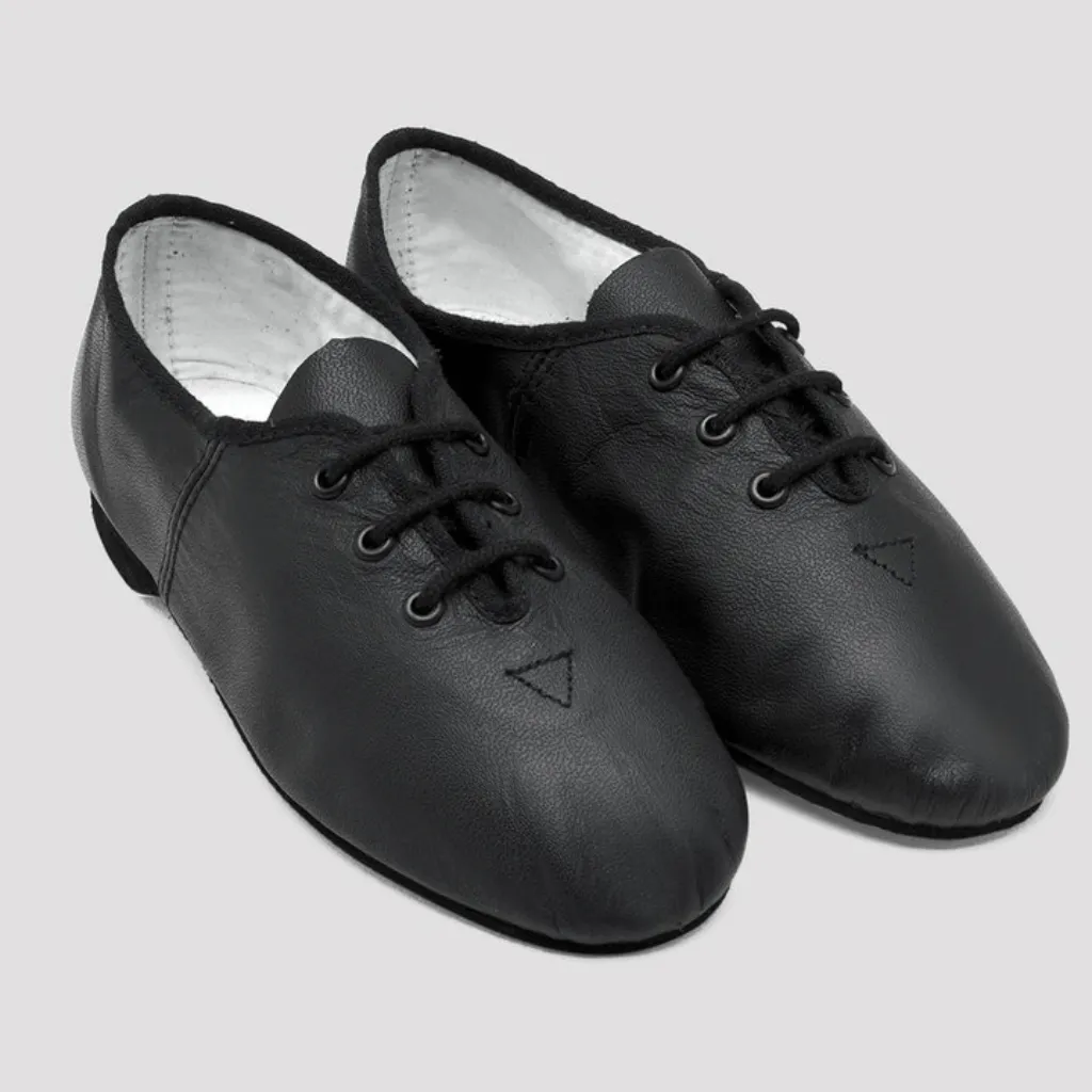 SALE - BLOCH BLACK LEATHER FULL SOLE JAZZ SHOES