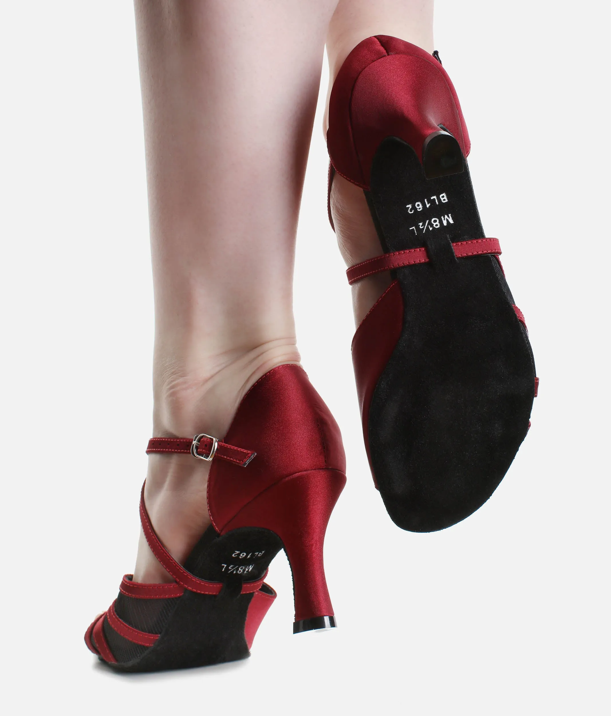 Satin Dance Shoes, Ballroom Dancing Shoes - BL162