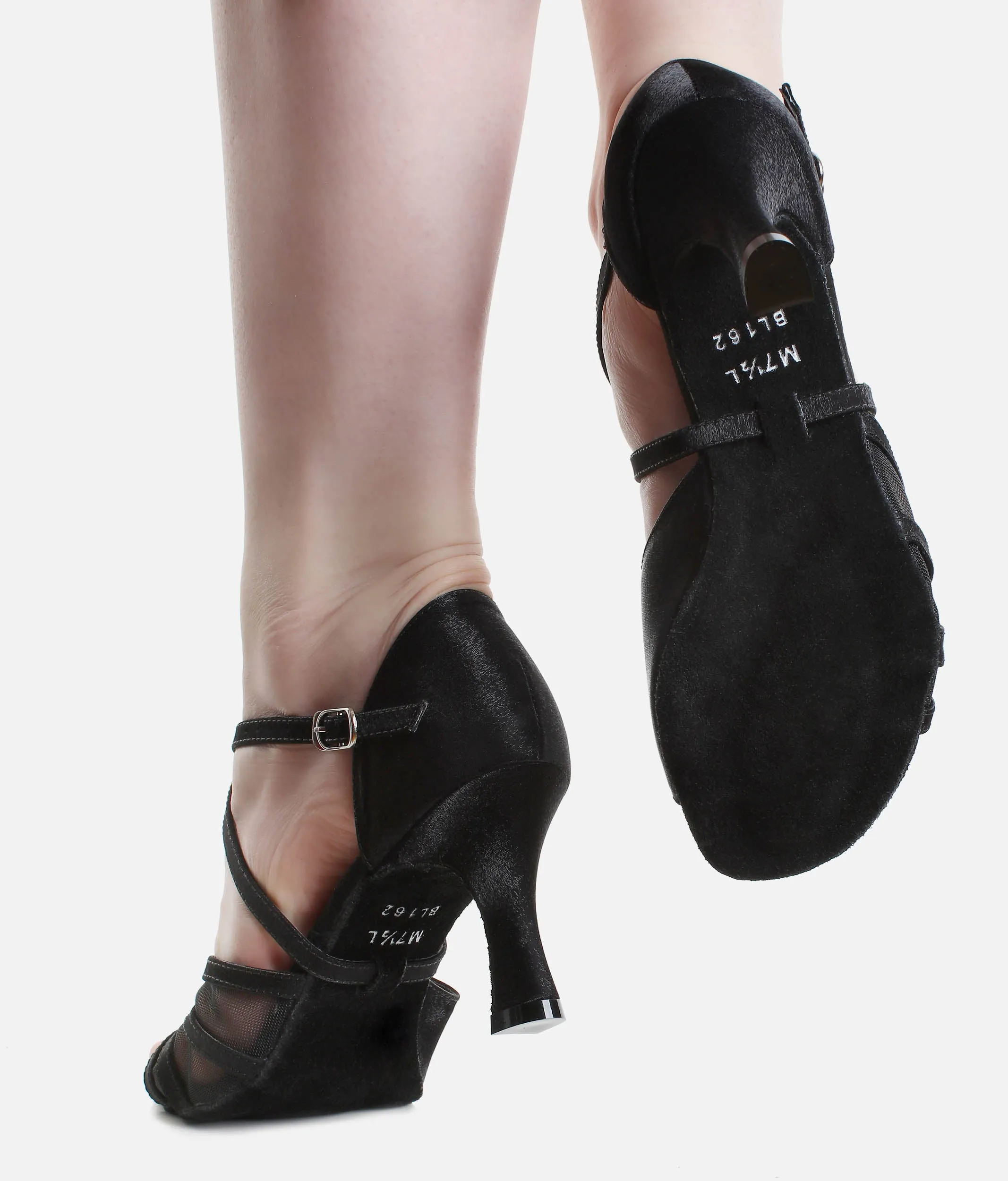 Satin Dance Shoes, Ballroom Dancing Shoes - BL162