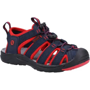 Senior Marshfield Recycled Sandals Navy/Red