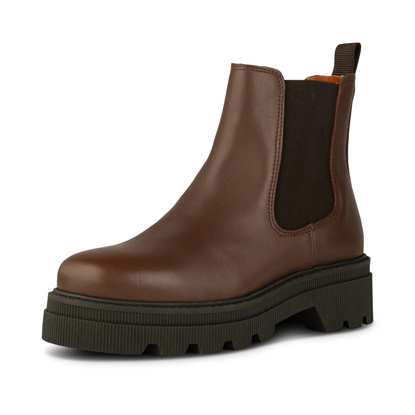 Shoe the Bear Sanna Chelsea Boots in Brown