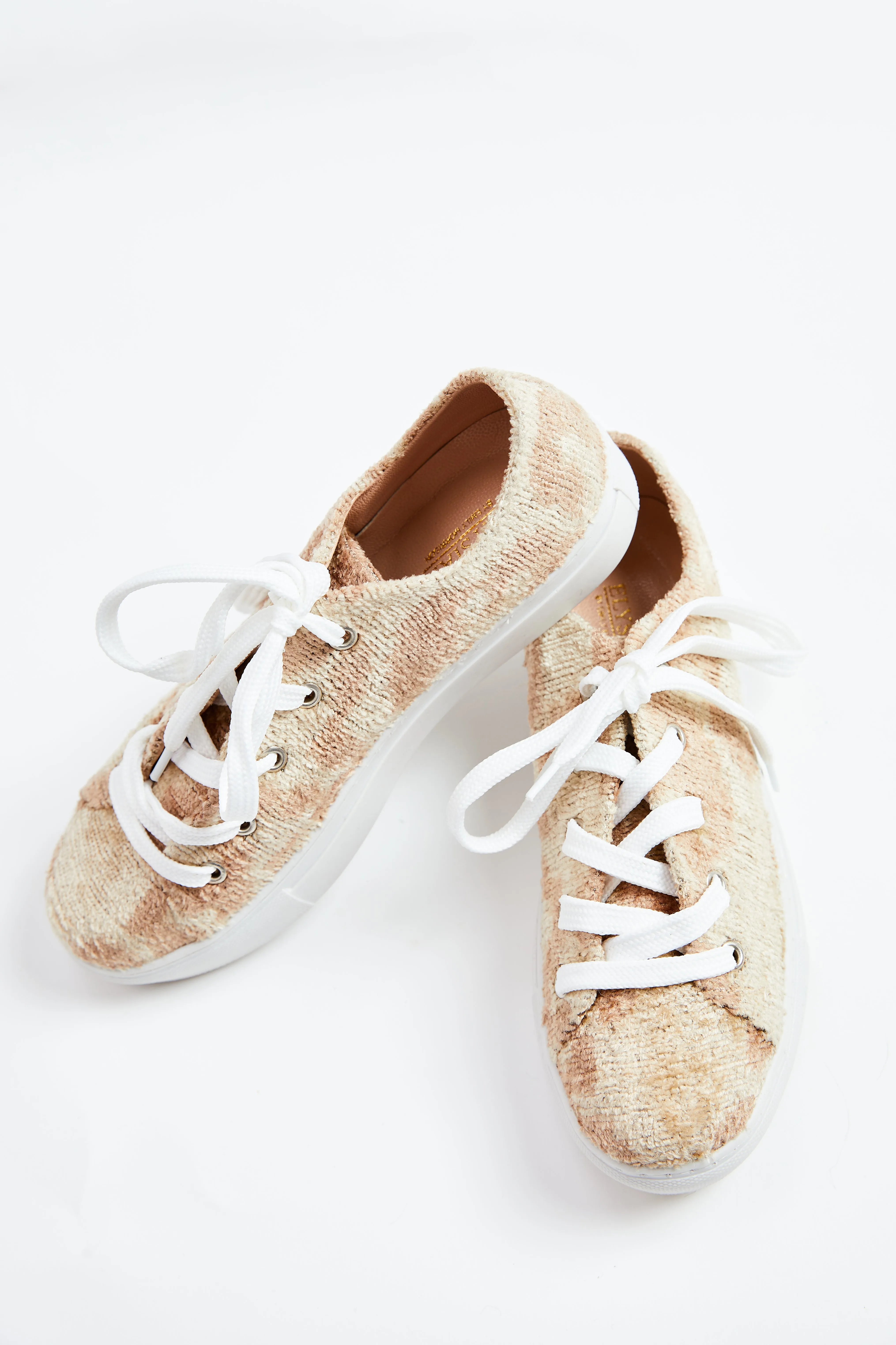 Silk Velvet Tea Sneakers