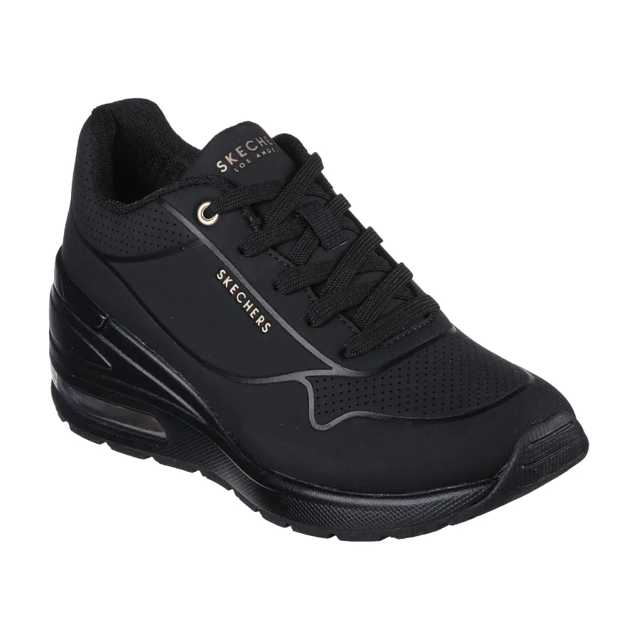 Skechers sneakers da donna Million Air Elevated Air 155401/BBK nero