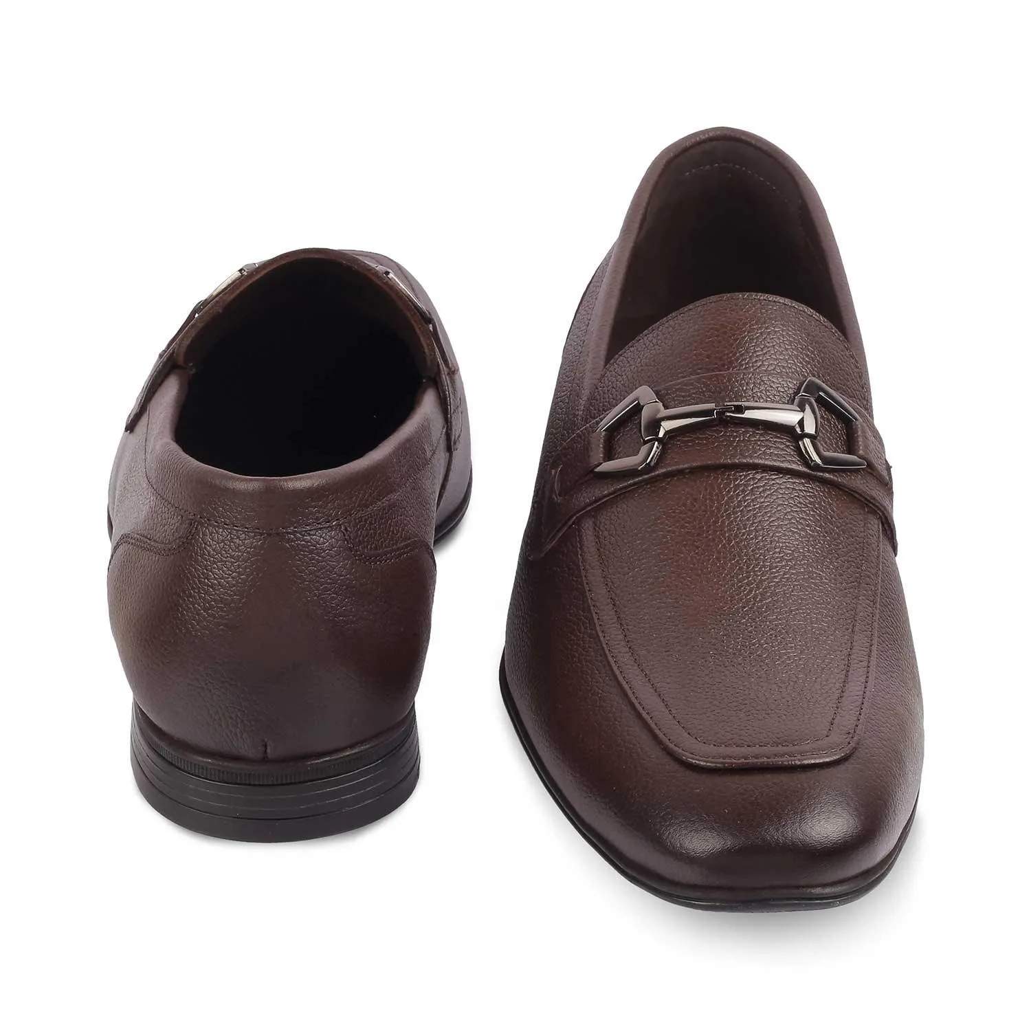 The Bremen Brown Men's Leather Loafers Tresmode