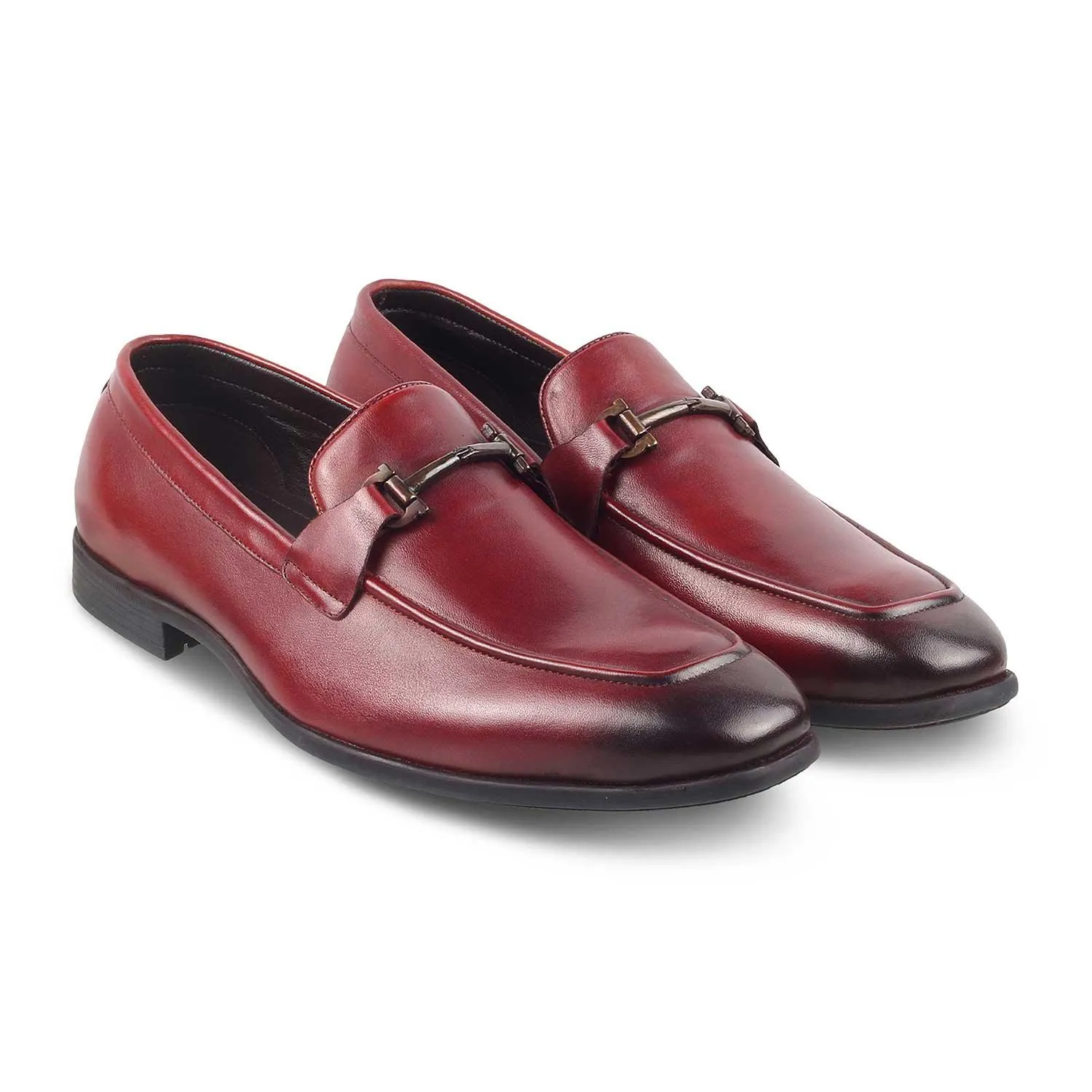 The Yobaa Tan Men's Leather Loafers Tresmode