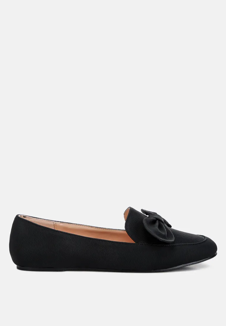 Waveney Bow Embellished Loafers